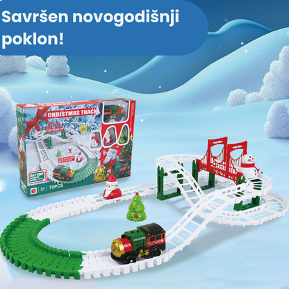 NOVOGODIŠNJI VOZIĆ ZA DECU  –  Magični Poklon Set